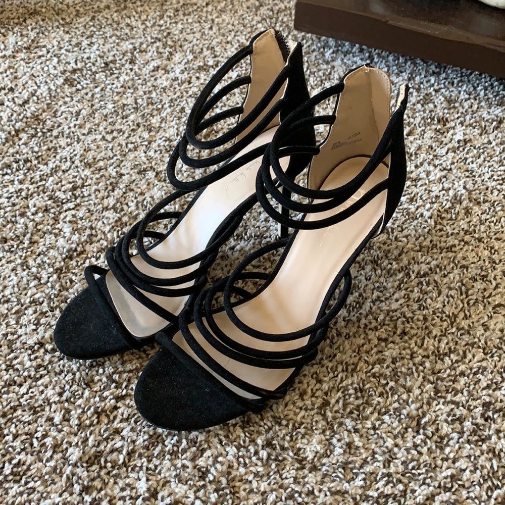 Only worn once Nicole Miller heels.